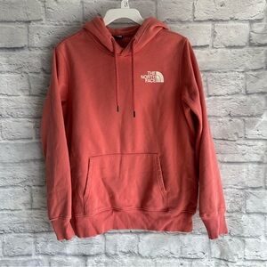 PREOWNED THE NORTH FACE PINK HOODIE SIZE MEDIUM M
